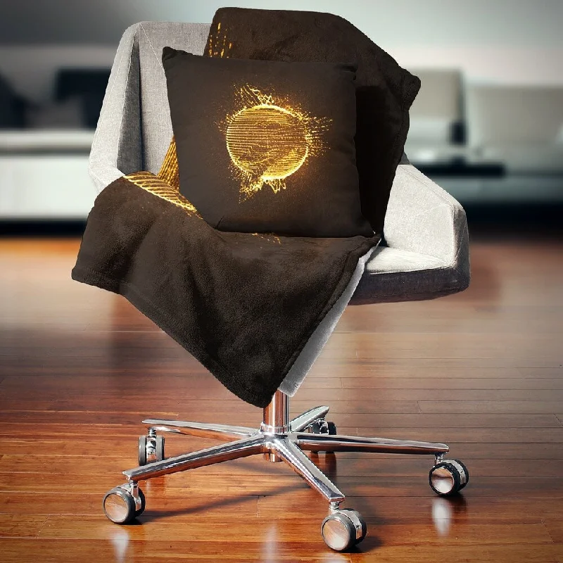 Acrylic blankets for a soft and affordable alternativeAcrylic blankets for a soft and affordable alternativeDesignart 'Yellow Glowing Particles' Abstract Throw Blanket