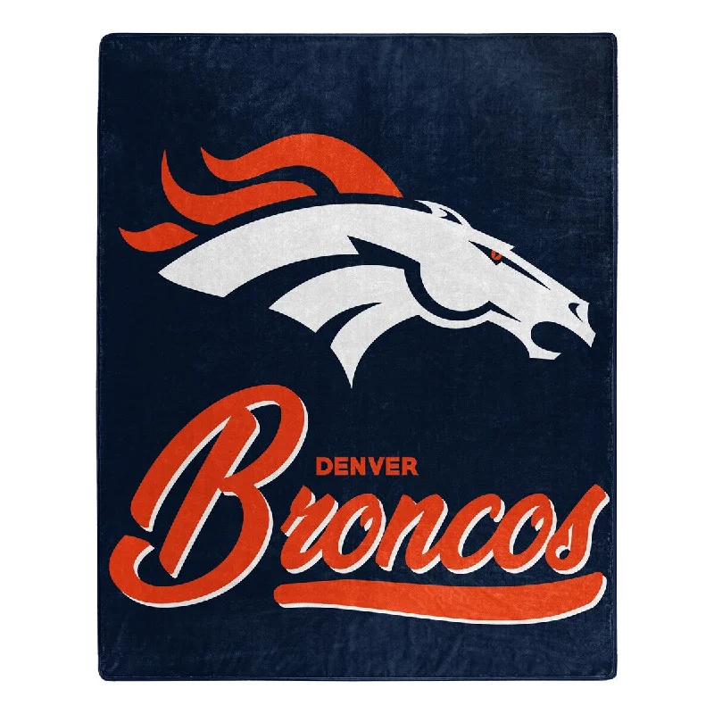 Microfiber blankets that are durable and easy to care forMicrofiber blankets that are durable and easy to care forNFL 070 Broncos Signature Raschel
