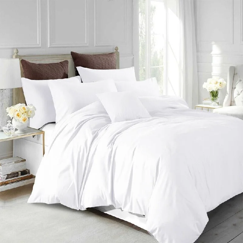 Microfiber blankets that are durable and easy to care forMicrofiber blankets that are durable and easy to care for3pc Full Size Duvet Cover With Pillow Shams Bedding Set White