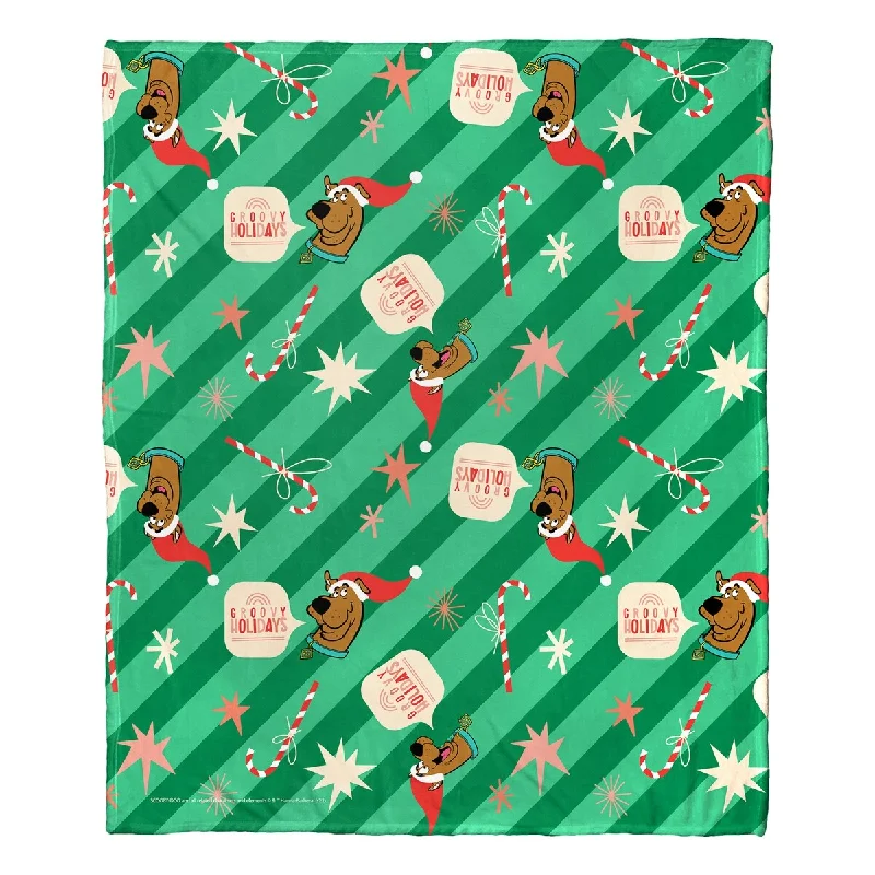 King - size blankets to cover large beds comfortablyKing - size blankets to cover large beds comfortablyWB- Scooby Doo Groovy Wrapping Paper Silk Touch Throw