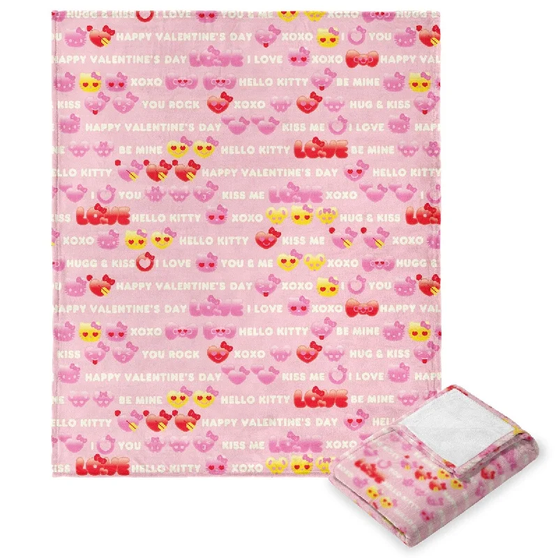 Synthetic fiber blend blankets for a budget - friendly choiceSynthetic fiber blend blankets for a budget - friendly choiceSanrio Hello Kitty Xoxo Kitty Silk Touch Throw