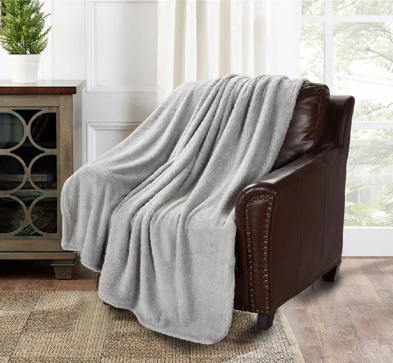 Wool blankets with natural warmth and insulationWool blankets with natural warmth and insulationTeddy Sherpa Throw 200x240