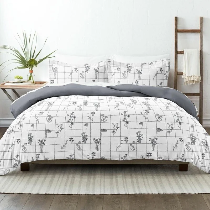 Bamboo fiber blankets with natural antibacterial propertiesBamboo fiber blankets with natural antibacterial properties3pc Full/Queen Flower Field Duvet Cover Wrinkle Free Grey