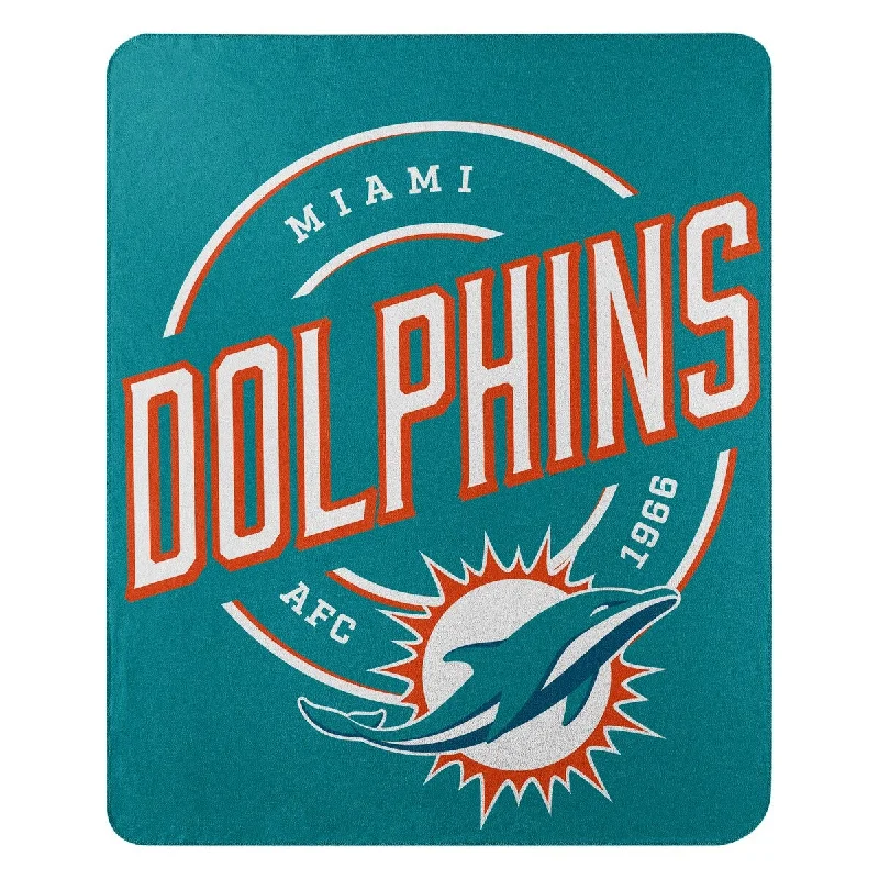 Fleece blankets for a cozy and plush textureFleece blankets for a cozy and plush textureNFL 031 Dolphins Campaign Fleece