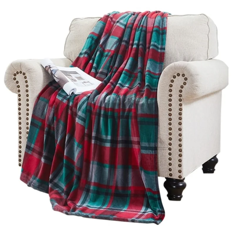 Heartbreaker Plaid Red Green Black