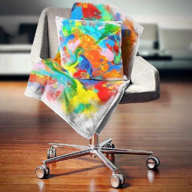 Acrylic blankets for a soft and affordable alternativeAcrylic blankets for a soft and affordable alternativeDesignart 'Hand drawn Abstract Floral Pattern' Floral Throw Blanket