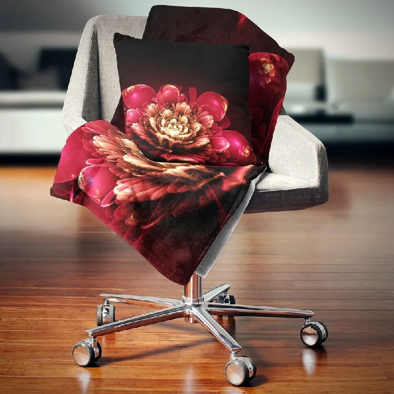 Fleece blankets for a cozy and plush textureFleece blankets for a cozy and plush textureDesignart 'Fractal Pink Flower' Floral Throw Blanket Fleece blankets for a cozy and plush textureFleece blankets for a cozy and plush textureDesignart 'Fractal Pink Flower' Floral Throw Blanket