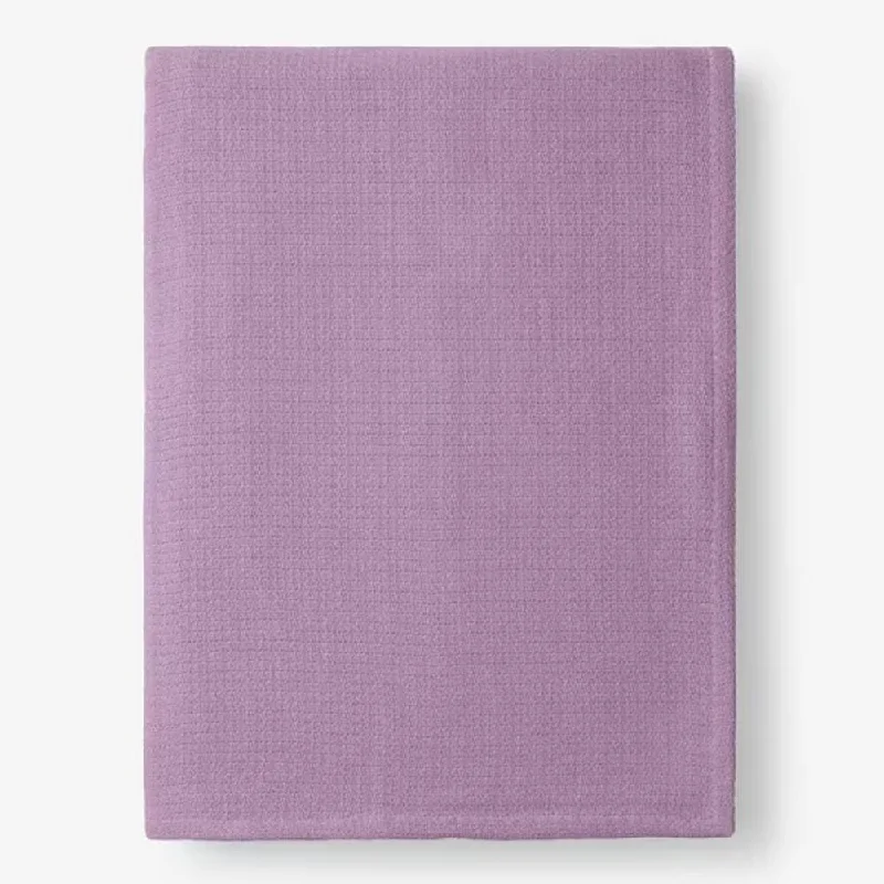 Rayon from bamboo blankets for a silky and breathable feelRayon from bamboo blankets for a silky and breathable feelFull Size Cotton Weave Cotton Blanket Pale Lilac