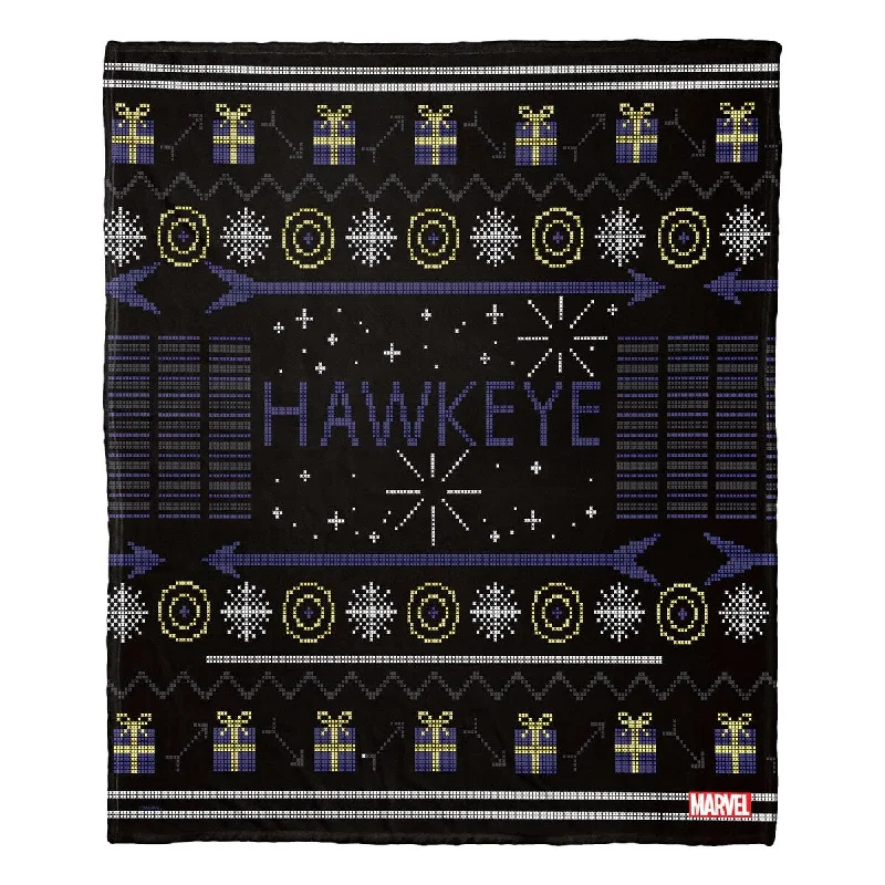 Synthetic fiber blend blankets for a budget - friendly choiceSynthetic fiber blend blankets for a budget - friendly choiceMarvel Hawkeye Hawkeye Sweater Silk Touch Throw