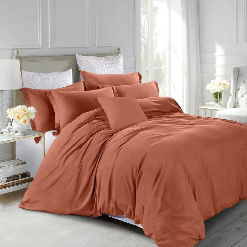 Cotton blankets for breathability and a lightweight feelCotton blankets for breathability and a lightweight feel3pc Queen Size Duvet Cover With Pillow Shams Bedding Set Rust Cotton blankets for breathability and a lightweight feelCotton blankets for breathability and a lightweight feel3pc Queen Size Duvet Cover With Pillow Shams Bedding Set Rust