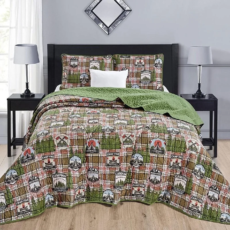 King - size blankets to cover large beds comfortablyKing - size blankets to cover large beds comfortably3pc Queen Quilt Bedding Set Microfiber Printed Green King - size blankets to cover large beds comfortablyKing - size blankets to cover large beds comfortably3pc Queen Quilt Bedding Set Microfiber Printed Green