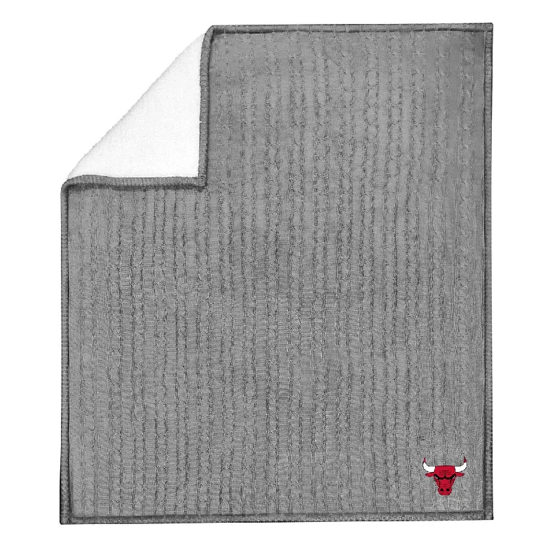 Microfiber blankets that are durable and easy to care forMicrofiber blankets that are durable and easy to care forNBA 689 Bulls Cable Knit Sherpa Throw