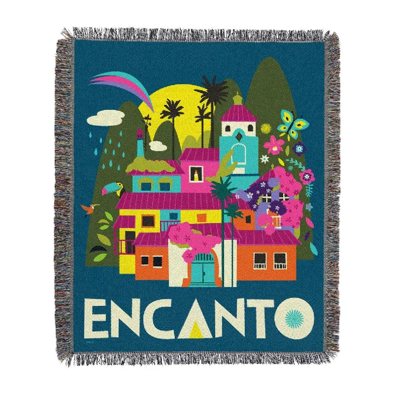 Queen - size blankets for standard - sized bedsQueen - size blankets for standard - sized bedsENT 051 Disney's Encanto, Woven Tapestry Throw Blanket, 48" x 60", Magical Home Queen - size blankets for standard - sized bedsQueen - size blankets for standard - sized bedsENT 051 Disney's Encanto, Woven Tapestry Throw Blanket, 48" x 60", Magical Home