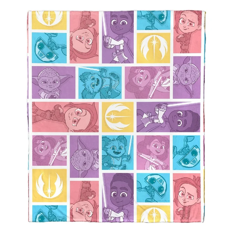 Rayon from bamboo blankets for a silky and breathable feelRayon from bamboo blankets for a silky and breathable feelStar Wars Young Jedi Jedi Crew Silk Touch Throw Rayon from bamboo blankets for a silky and breathable feelRayon from bamboo blankets for a silky and breathable feelStar Wars Young Jedi Jedi Crew Silk Touch Throw