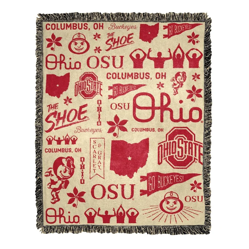 Silk blankets with a smooth and elegant touchSilk blankets with a smooth and elegant touchNCAA Mapping Jacquard Throw Blanket