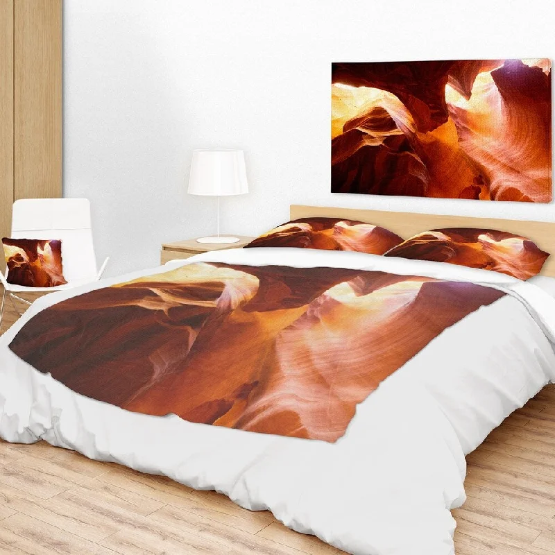 Rayon from bamboo blankets for a silky and breathable feelRayon from bamboo blankets for a silky and breathable feelDesignart 'Yellow Antelope Canyon' Landscape Photo Throw Blanket