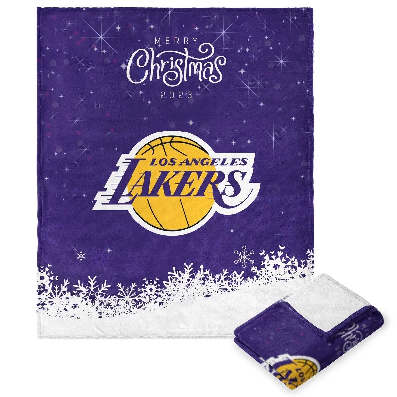 Queen - size blankets for standard - sized bedsQueen - size blankets for standard - sized bedsNBA Christmas 2023 Lakers Silk Touch Throw