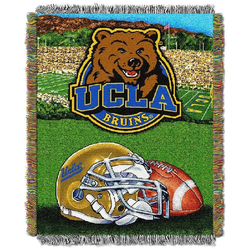 Chenille blankets with a thick and fuzzy textureChenille blankets with a thick and fuzzy textureNCAA University of California, Los Angeles Bruins School Tapestry Throw