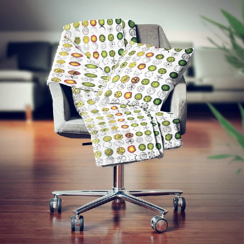 Cotton blankets for breathability and a lightweight feelCotton blankets for breathability and a lightweight feelDesignart' Retro Tree Top Design' Modern Throw Blanket - 71x59
