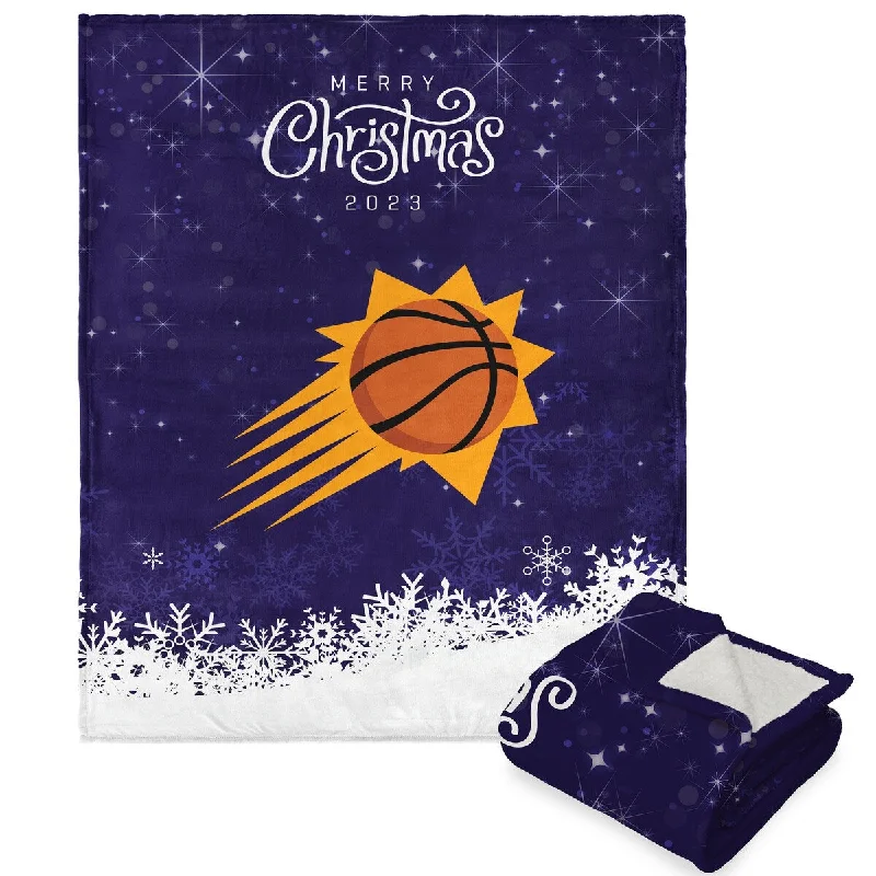 Cotton blankets for breathability and a lightweight feelCotton blankets for breathability and a lightweight feelNBA Christmas 2023 Suns Silk Touch Throw