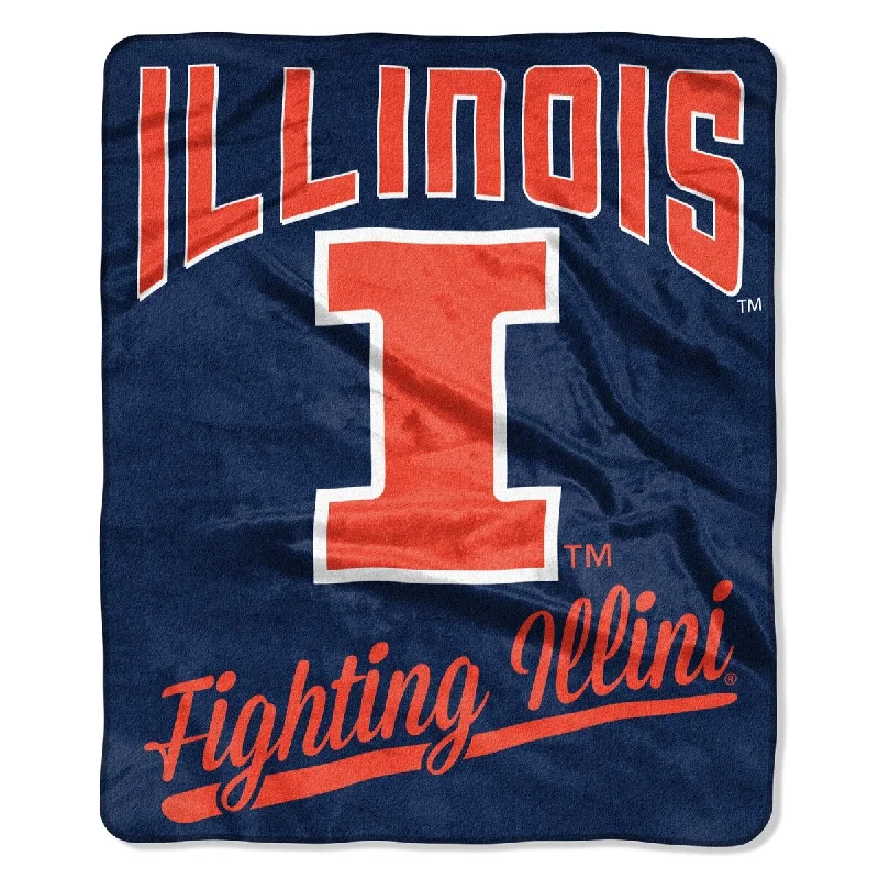 Synthetic fiber blend blankets for a budget - friendly choiceSynthetic fiber blend blankets for a budget - friendly choiceCOL 205 Illinois Alumni Silk Touch Throw