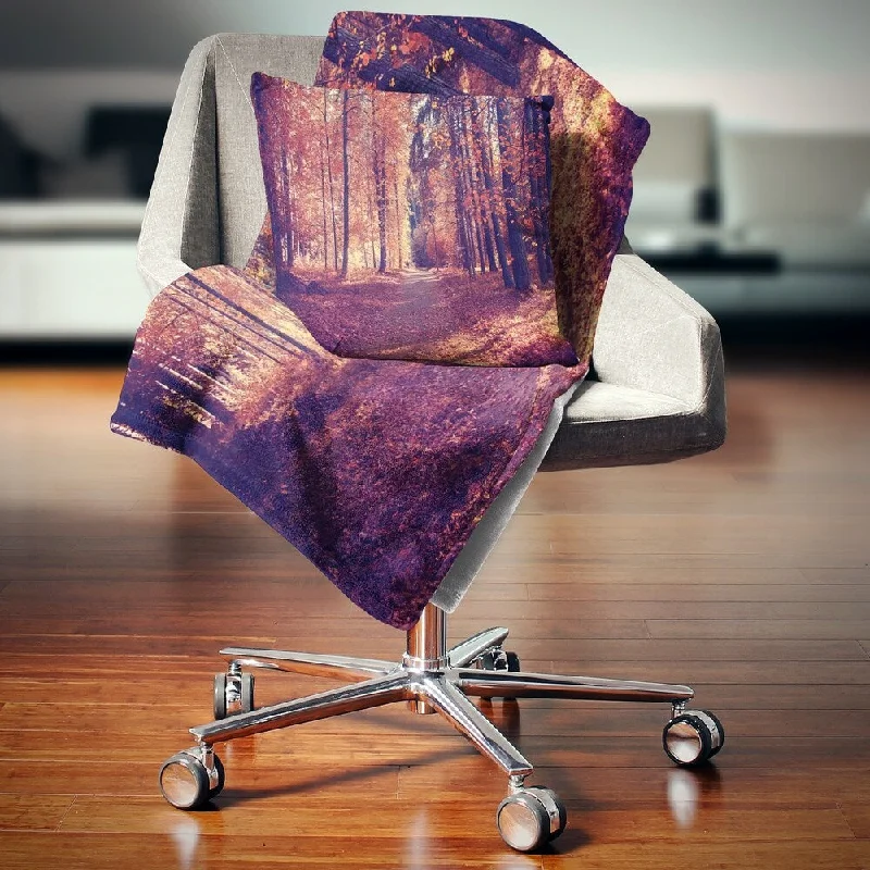 Silk blankets with a smooth and elegant touchSilk blankets with a smooth and elegant touchDesignart 'Thick Woods in Colorful Fall Forest' Modern Forest Throw Blanket Silk blankets with a smooth and elegant touchSilk blankets with a smooth and elegant touchDesignart 'Thick Woods in Colorful Fall Forest' Modern Forest Throw Blanket