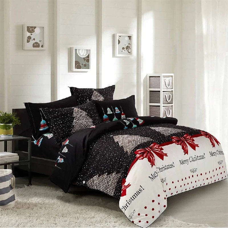 King - size blankets to cover large beds comfortablyKing - size blankets to cover large beds comfortably5pc King Size Christmas Duvet Cover Set Black King - size blankets to cover large beds comfortablyKing - size blankets to cover large beds comfortably5pc King Size Christmas Duvet Cover Set Black