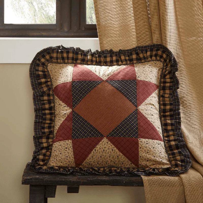 Soft and Fluffy Pillows for Bedroom ComfortMaisie Patchwork Pillow
