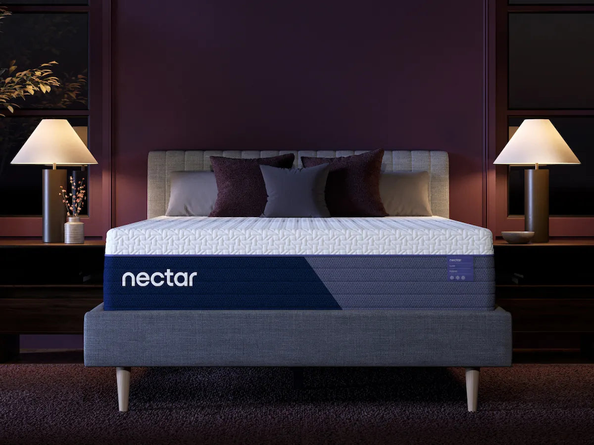 King - size mattresses for spacious master bedroomsNectar Luxe Hybrid Mattress