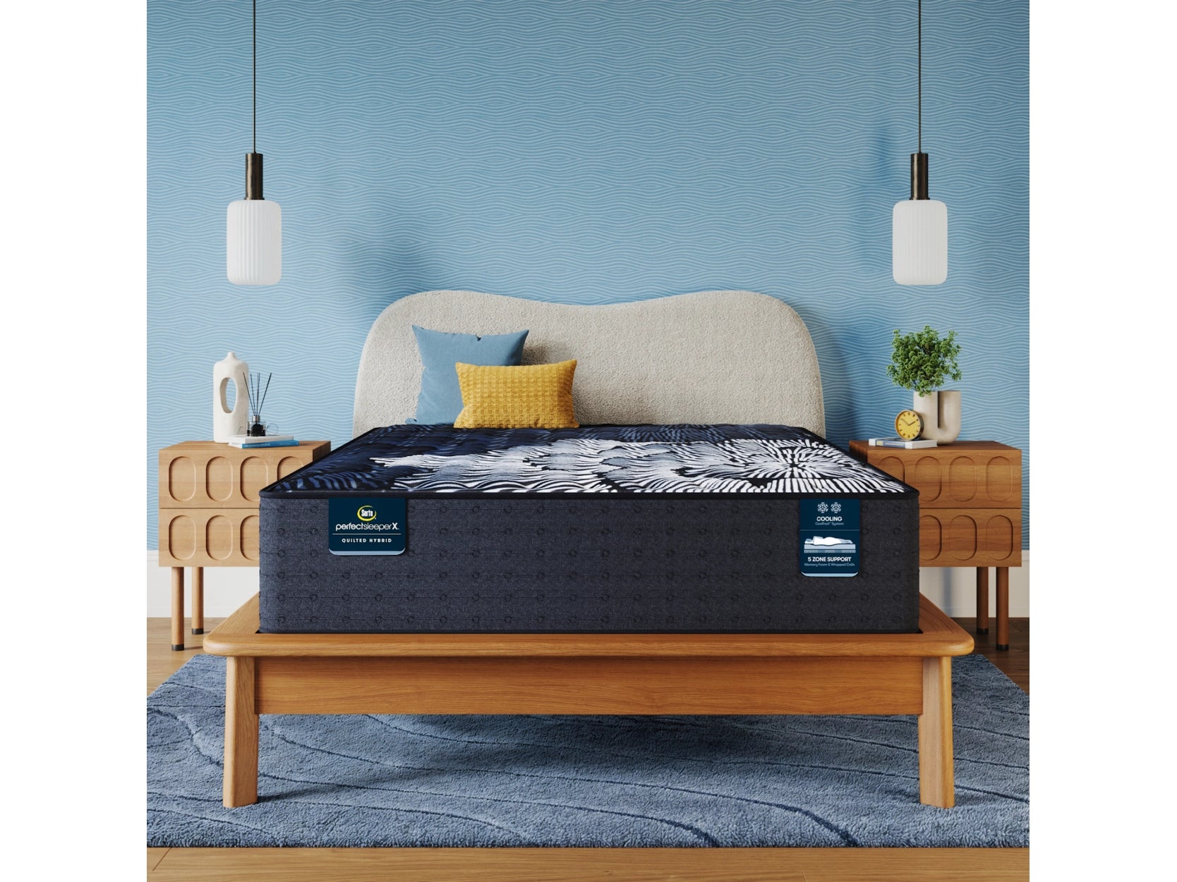 Memory foam mattresses for pressure relief and contouringSerta Perfect Sleeper X Max Medium Full Mattress