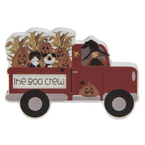 Bed skirts with a soft fleece lining for added comfortThe Boo Crew Chunky Truck Sitter