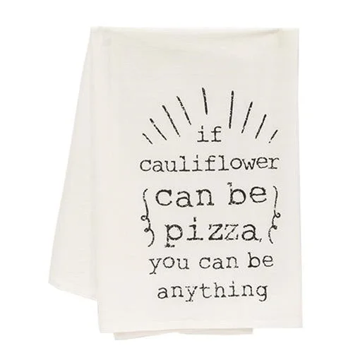 Bed skirts with a herringbone pattern for a sophisticated lookIf Cauliflower Can Be Pizza Dish Towel Bed skirts with a herringbone pattern for a sophisticated lookIf Cauliflower Can Be Pizza Dish Towel