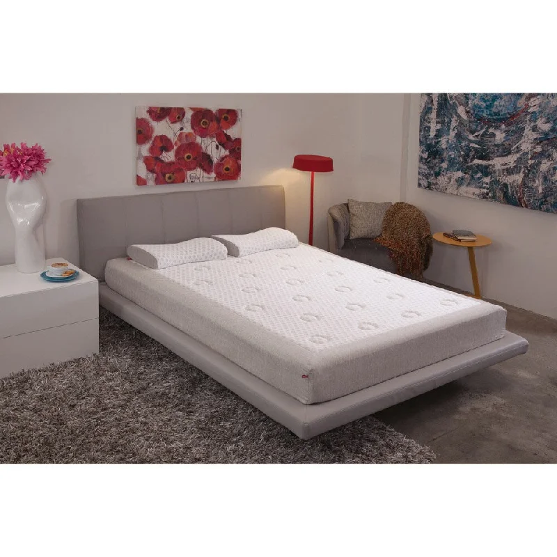 Memory foam mattresses for pressure relief and contouringDanican Cool Pointe 8-inch King-size Memory Foam Mattress - White