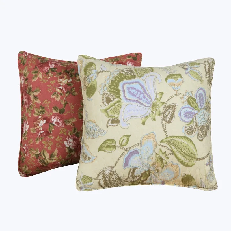 Plush Pillows for a Cozy BedBlooming Prairie Decorative Pillow Pair