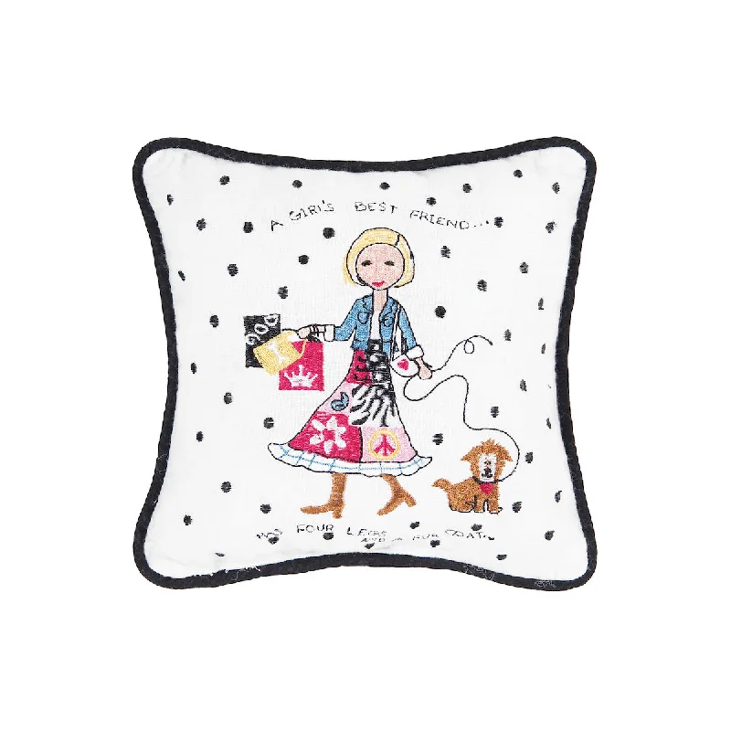Memory Foam Pillows for Neck SupportPeace, Love & Puppies Mini Pillow