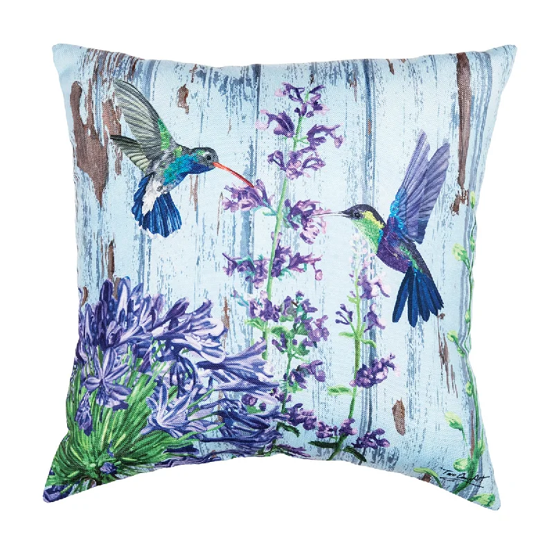 Travel Pillows for Long JourneysHummingbird Paradise Pillow