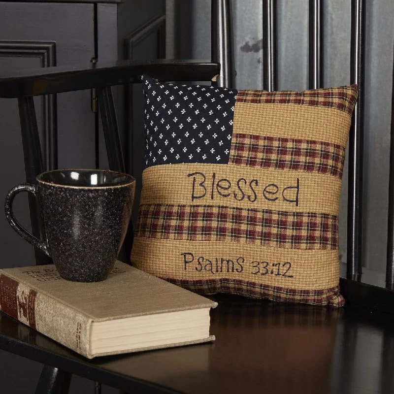 Down Alternative Pillows for Ethical ChoicesPatriotic Patch Blessed Pillow