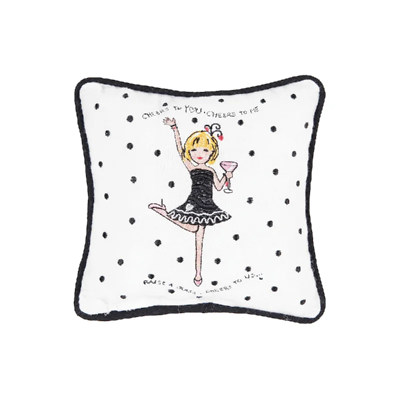 Pregnancy Pillows for Expectant MothersCheers To Everything Mini Pillow