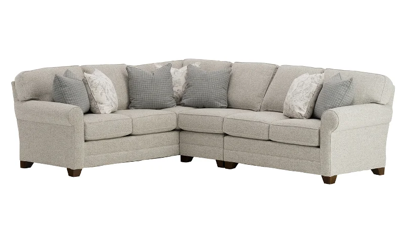 Innerspring mattresses with coil counts for supportBentley 3-Piece Sectional
