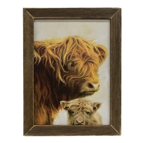 Bed skirts with a wrinkle - resistant fabricHighland Mom & Baby Framed Print