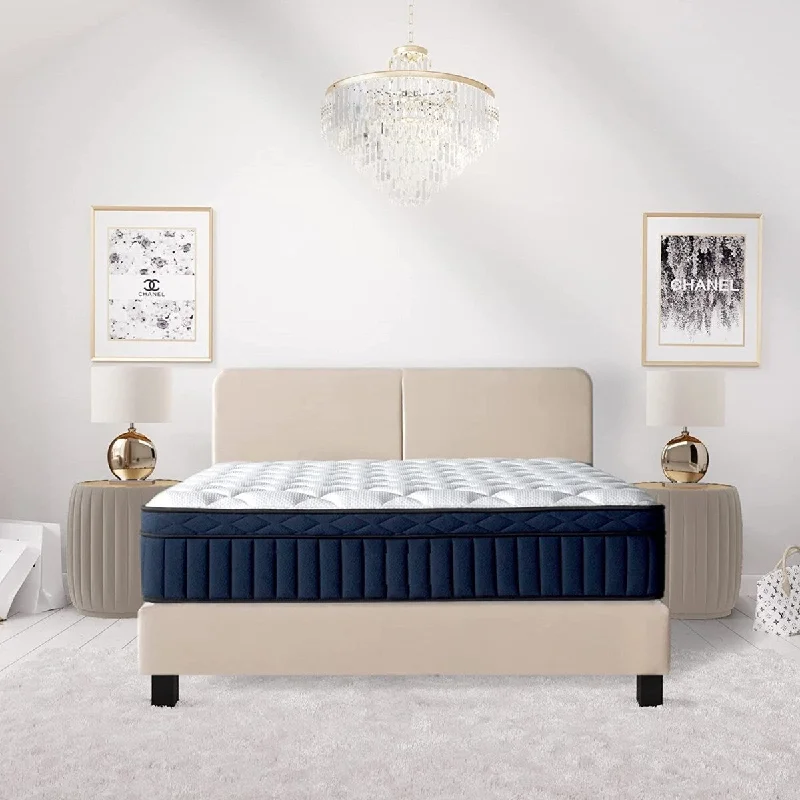 Bamboo - charcoal infused mattresses for odor absorptionKING SIZE- Tranquility 12" Medium Pillow-Top Memory Foam Edge Support Pocket Spring Premium Hybrid Mattress Bamboo - charcoal infused mattresses for odor absorptionKING SIZE- Tranquility 12" Medium Pillow-Top Memory Foam Edge Support Pocket Spring Premium Hybrid Mattress