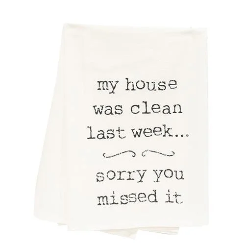 Bed skirts with a satin finish for a shiny appearanceMy House Was Clean Last Week Sorry You Missed It Dish Towel Bed skirts with a satin finish for a shiny appearanceMy House Was Clean Last Week Sorry You Missed It Dish Towel