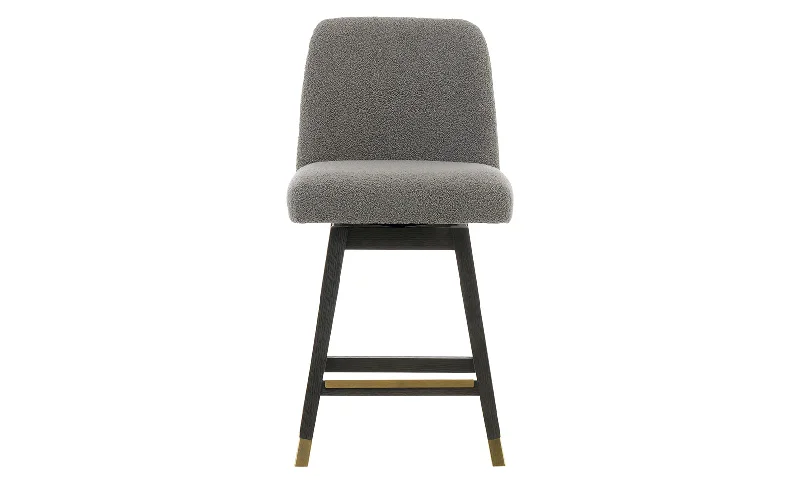Innerspring mattresses with coil counts for supportAmelia Gray Swivel Counter Stool