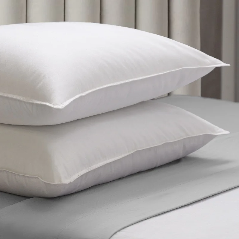 Adjustable Pillows for Customized ComfortWhite Goose Down Pillow 233 Thread Count by Cozy Classics