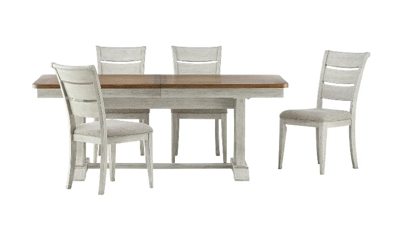 Memory foam mattresses for pressure relief and contouringFarmhouse Reimagined Trestle Table and 4 Side Chairs