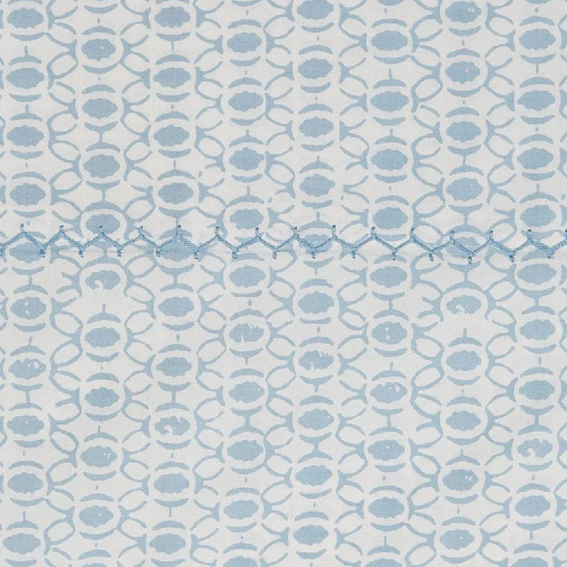 Kids Pillows with Fun DesignsKama Light Indigo Sheet Swatch