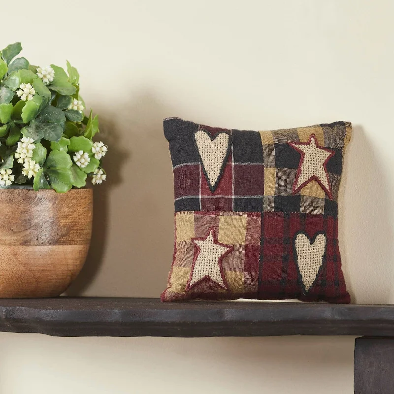 Down Alternative Pillows for Ethical ChoicesConnell Small Patchwork Pillow
