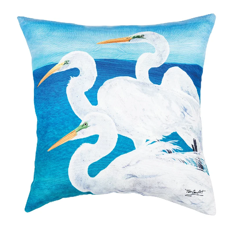 Plush Pillows for a Cozy BedEgret Trio Pillow