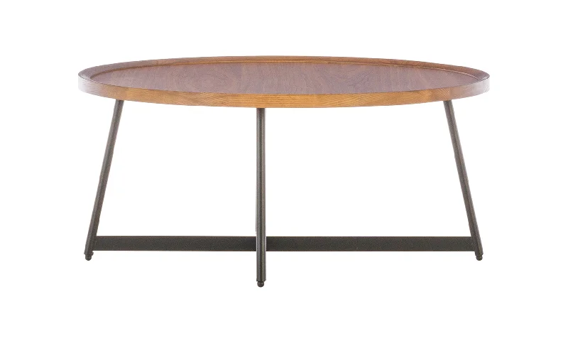 Innerspring mattresses with coil counts for supportNiklaus Round Walnut Coffee Table