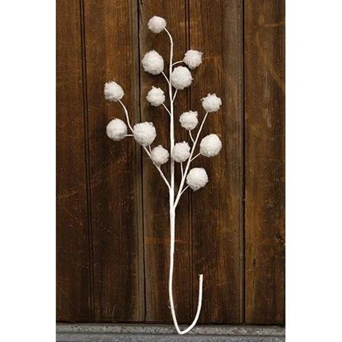 Bed skirts with a wrinkle - resistant fabricFluffy White Snowball Spray